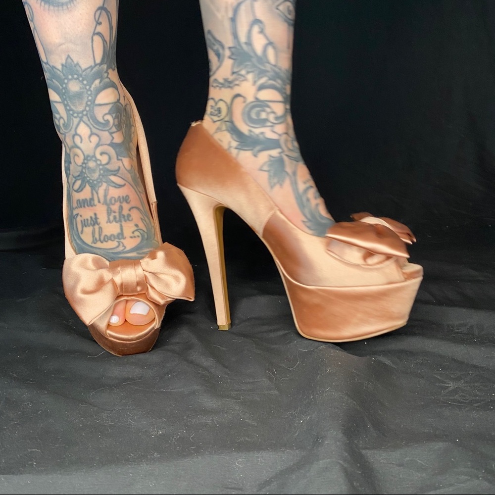 Satin Stilettos